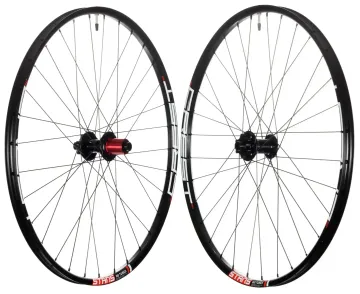 Brugt Stans Notubes Crest MK3 29" 15x110 Boost and 12x142 Shimano HG Wheelset Wheels
