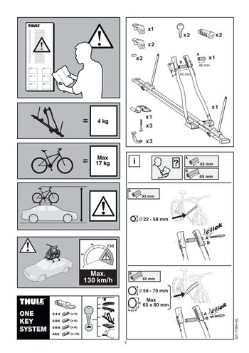 Used Thule FreeRide 530 Roof Bike Rack bike — image 5 of 5