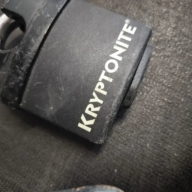 Used Kryptonite Chain Lock with Padlock bike — image 5 of 5