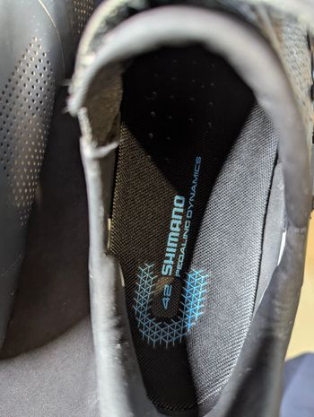 Used Shimano XC5 MTB Shoes size 42 2024 bike — image 9 of 14