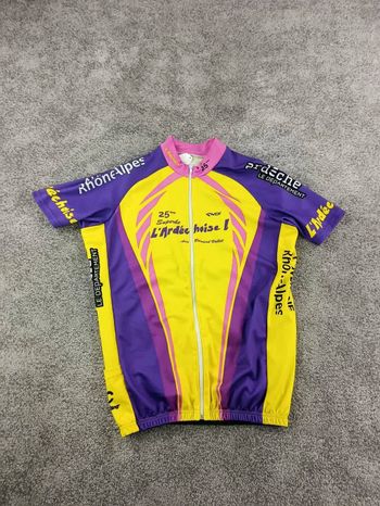 Used Ekoi maillot velo homme taille xl -20 6219 cyclisme route respirant ardéchoise 25 ème bike