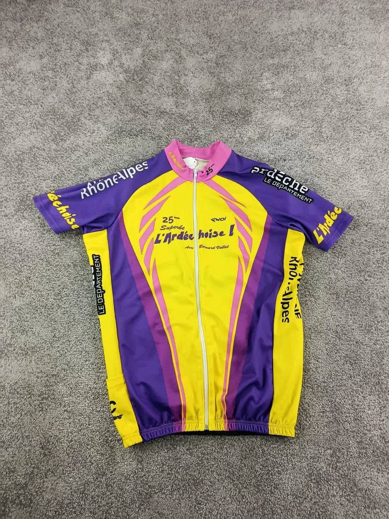 Použité Ekoi maillot velo homme taille xl -20 6219 cyclisme route respirant ardéchoise 25 ème Cycling Clothing