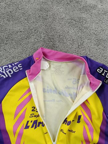 Used Ekoi maillot velo homme taille xl -20 6219 cyclisme route respirant ardéchoise 25 ème bike — image 4 of 7