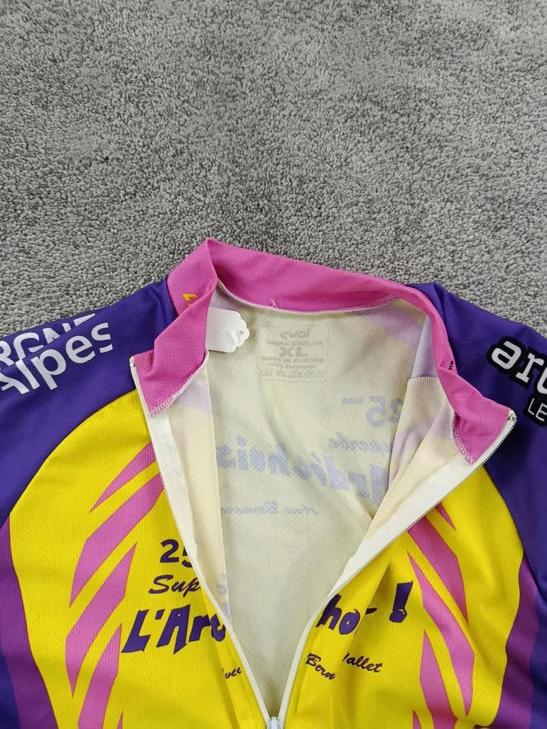 Used Ekoi maillot velo homme taille xl -20 6219 cyclisme route respirant ardéchoise 25 ème bike — image 4 of 7