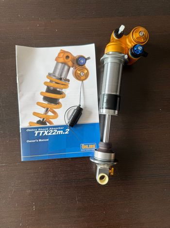 Použité Öhlins TTX22 M.2 Coil Shock bike
