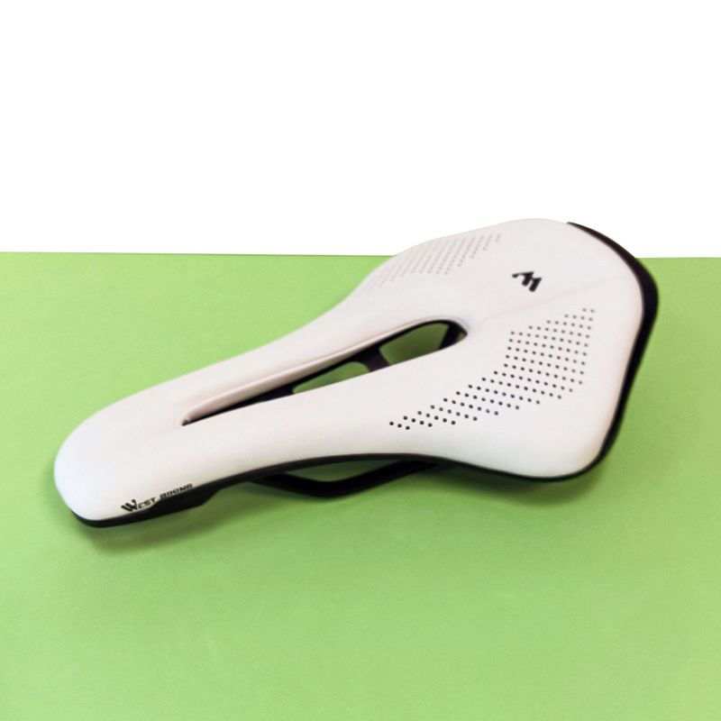 Used West Biking Sillín de bicicleta WB Road Blanco Saddles & Seatposts