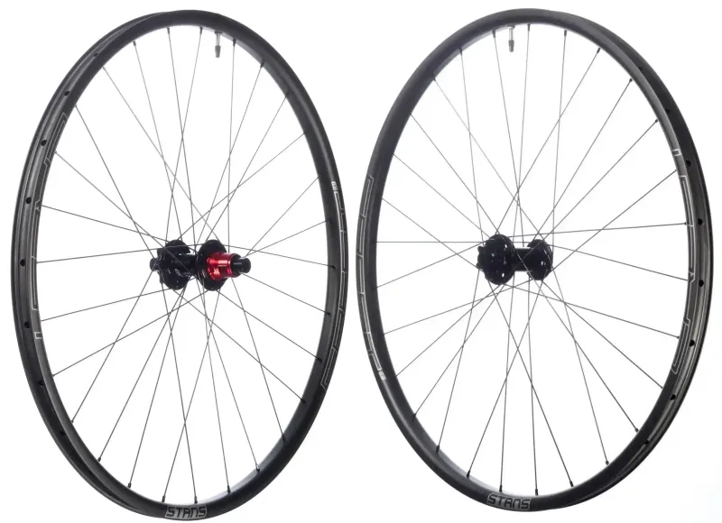 Used Stans Notubes Crest Carbon CB7 29" 15x100 and 12x142 SRAM XD Wheelset Wheels