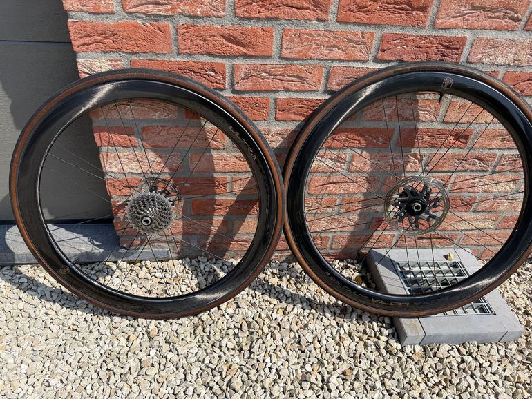 Used Campagnolo Bora Ultra WTO 45 C23 Disc Brake bike — image 1 of 8
