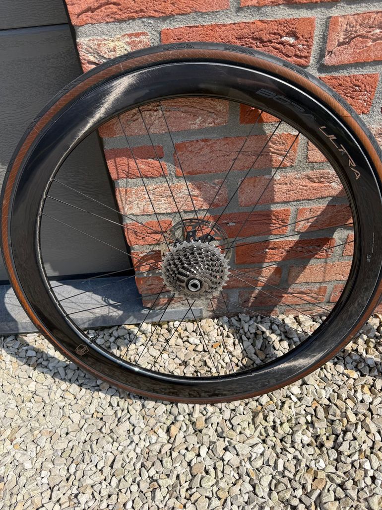 Used Campagnolo Bora Ultra WTO 45 C23 Disc Brake bike — image 2 of 8