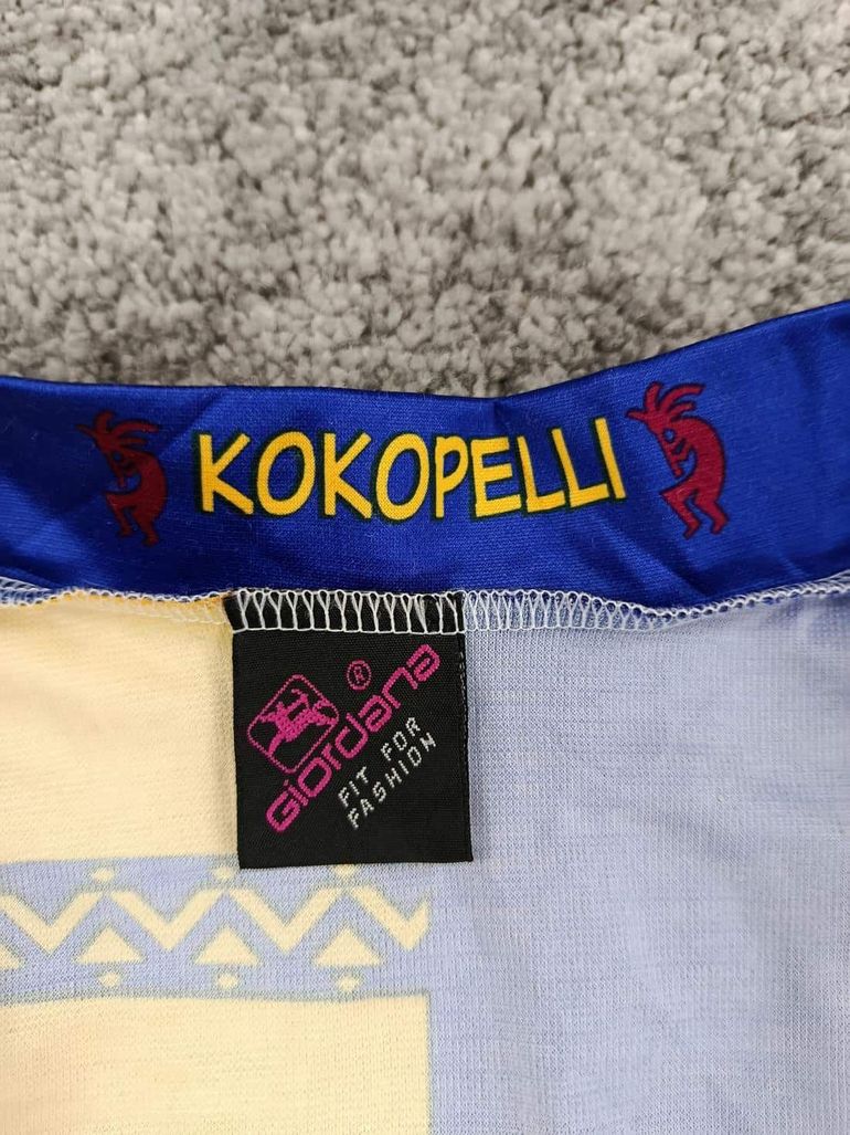 Used Giordana maillot velo homme taille xxl -18 7497 cyclisme route respirant Kokopelli 90's, marque:, état: Bon état, taille: XXL, 15, 00 € bike — image 2 of 5