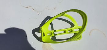 Brugt BTWIN Porte-bidon plastique jaune bike — billede 2 af 2