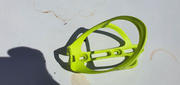 Gebrauchtes BTWIN Porte-bidon plastique jaune bike — Bild 2 von 2