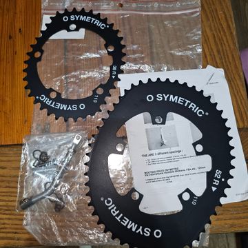Gebrauchtes O.symetric Symmetric Chainrings Set 2014 Drivetrain & Pedals
