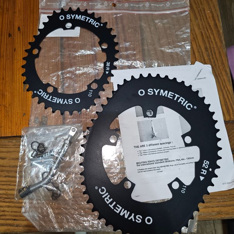 Used O.symetric Symmetric Chainrings Set 2014 bike — image 1 of 5