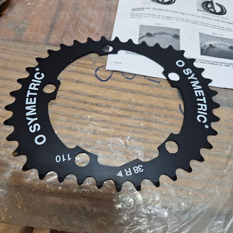 Used O.symetric Symmetric Chainrings Set 2014 bike — image 4 of 5