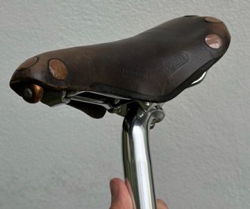 Brugt Brooks Sattel Kupfer 2018 bike — billede 2 af 3