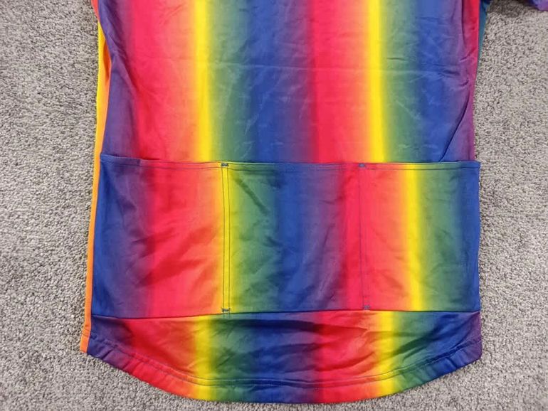 Gebrauchtes sans maillot velo homme taille xl-02 7780 cyclisme route respirant 90's retro bike — Bild 4 von 5
