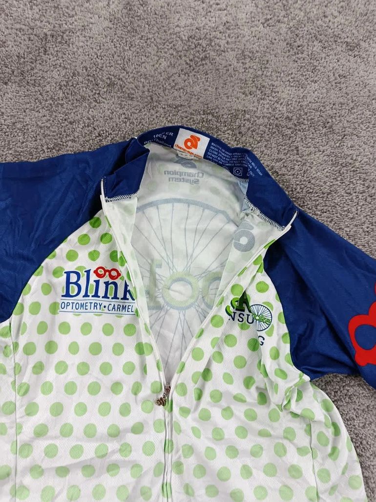 champ-sys maillot velo femme taille l -91 7565 cyclisme route respirant Usa bike d'occasion — image 3 sur 6