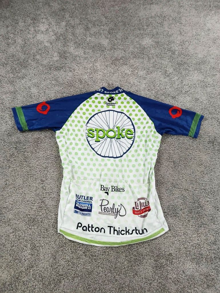 champ-sys maillot velo femme taille l -91 7565 cyclisme route respirant Usa bike d'occasion — image 5 sur 6