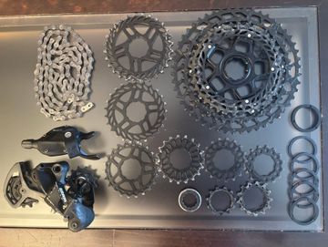 Gebrauchtes Sram SX 12 Speed Transmission Drivetrain & Pedals