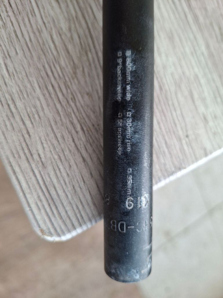Used Burgtec RideWide DH 35.0 MTB-Handlebar 800mm 30mm Rise 2025 bike — image 2 of 8