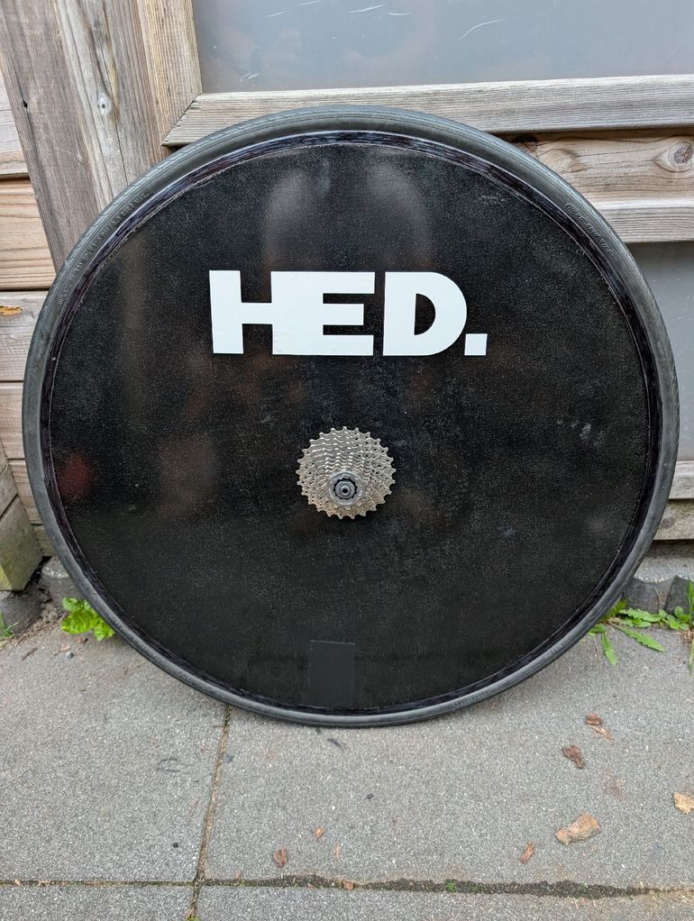 Used HED. 10-speed Disc Wheel Clincher bike — image 1 of 5