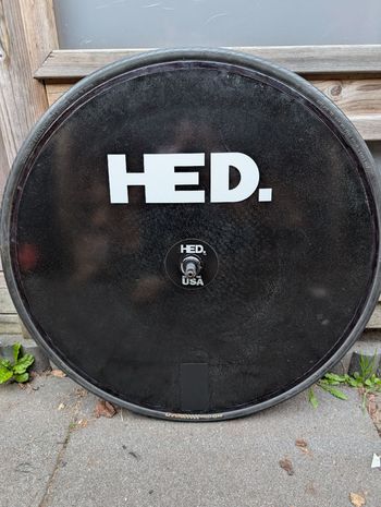 Used HED. 10-speed Disc Wheel Clincher bike — image 3 of 5