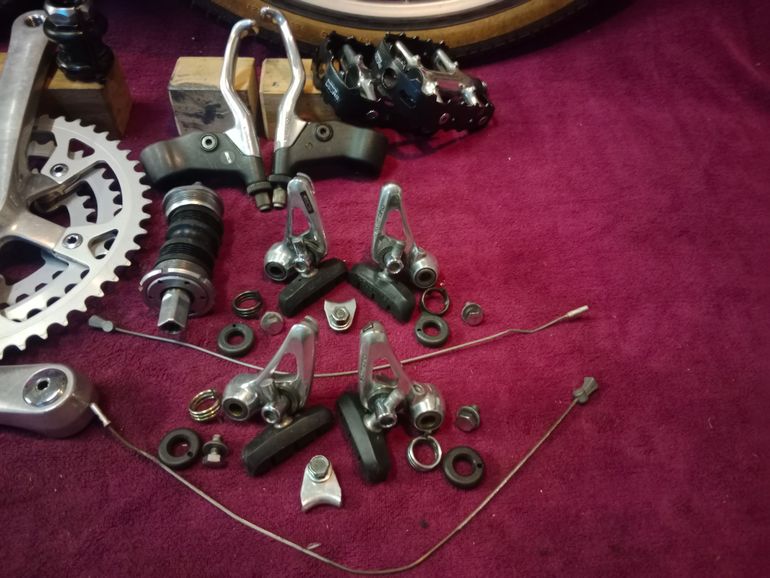 Used Shimano Gruppo completo Deore mtb, mountain bike, vintage 1989 bike — image 2 of 9