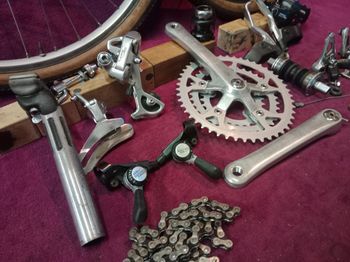 Used Shimano Gruppo completo Deore mtb, mountain bike, vintage 1989 bike — image 6 of 9