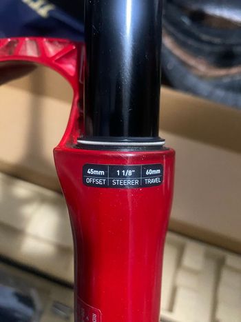 Used RockShox Rudy XL Fork 2026 bike — image 8 of 9