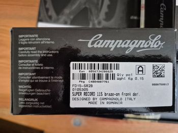 Used Campagnolo Super Record 11-fach Gruppe 2015 bike — image 9 of 12