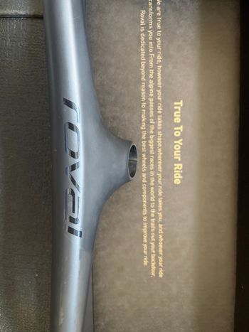 Used Roval Control Cockpit 2025 bike