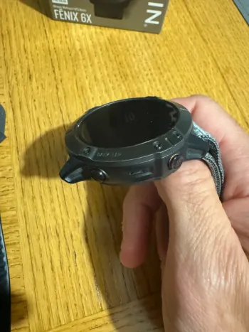 Used Garmin Fenix 6X Pro Solar bike — image 3 of 10
