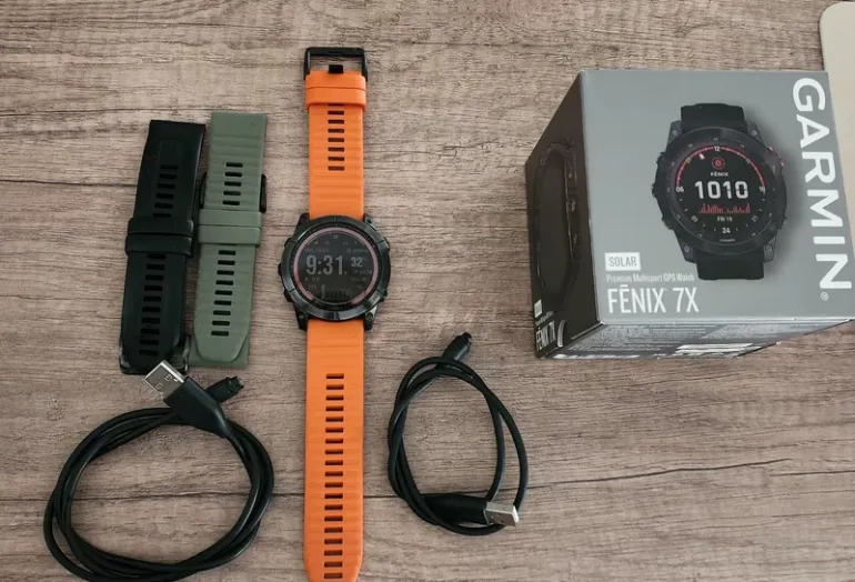 Used Garmin fenix 7x solar bike — image 1 of 6