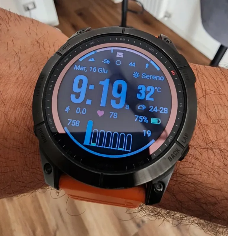 Used Garmin fenix 7x solar bike — image 2 of 6