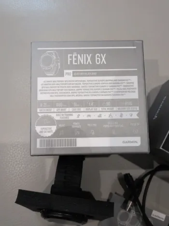 Garmin Fénix 6x pro bike d'occasion — image 6 sur 6