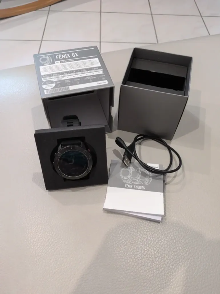 Garmin Fénix 6x pro bike d'occasion — image 5 sur 6