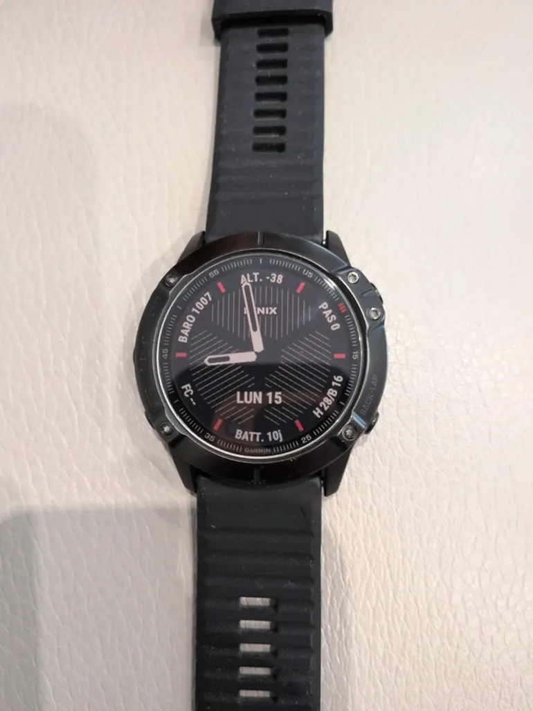 Garmin Fénix 6x pro bike d'occasion — image 4 sur 6
