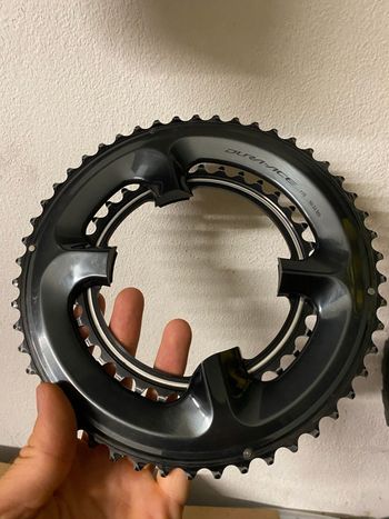 Brugt Shimano Dura Ace 50/34 Chainrings bike