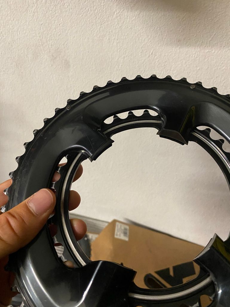 Brugt Shimano Dura Ace 50/34 Chainrings bike — billede 3 af 3