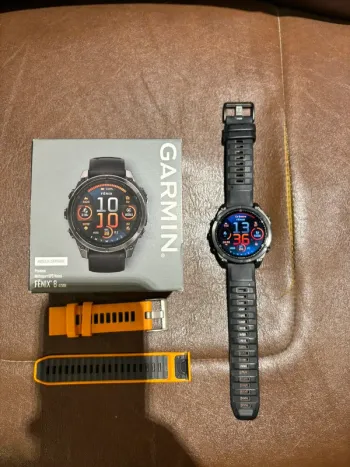 Used Garmin Fenix 8 AMOLED bike