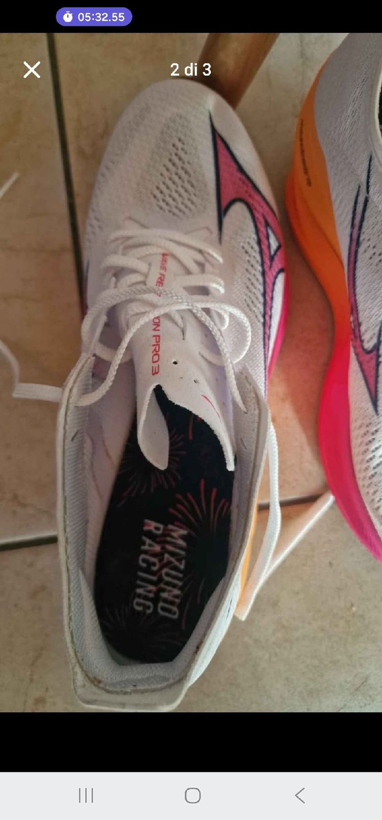 Použité Mizuno Scarpe da corsa 2025 bike — obrázek 1 z 3
