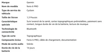 Garmin Fénix 6 Pro 2020 bike d'occasion — image 9 sur 10
