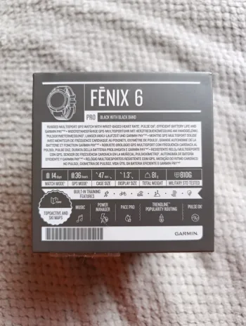 Garmin Fenix 6 pro bike d'occasion — image 6 sur 6