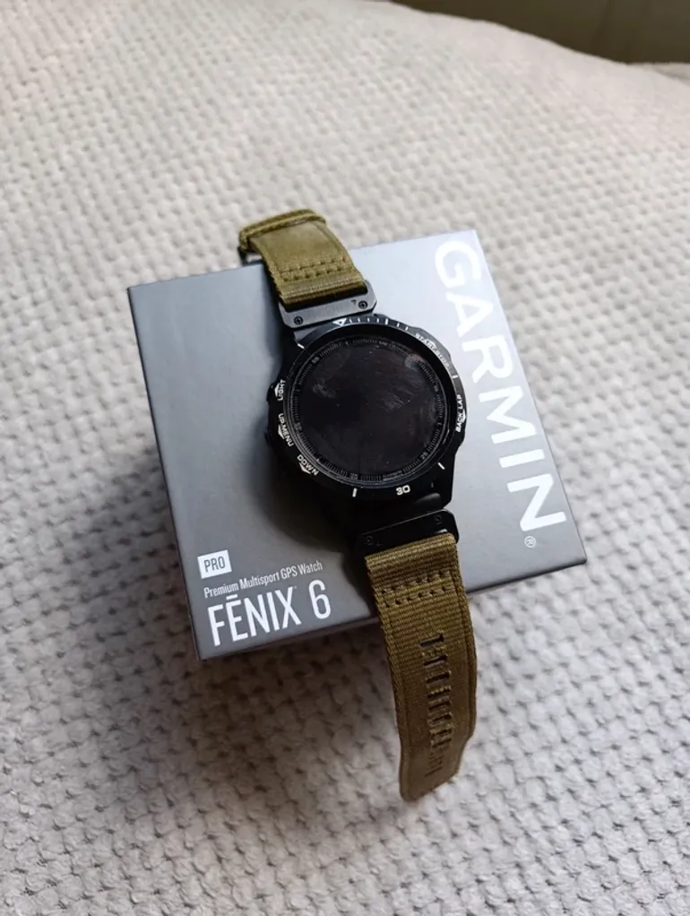 Garmin Fenix 6 pro bike d'occasion — image 2 sur 6
