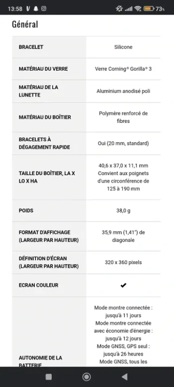 Garmin Venu 2S bike d'occasion — image 5 sur 15