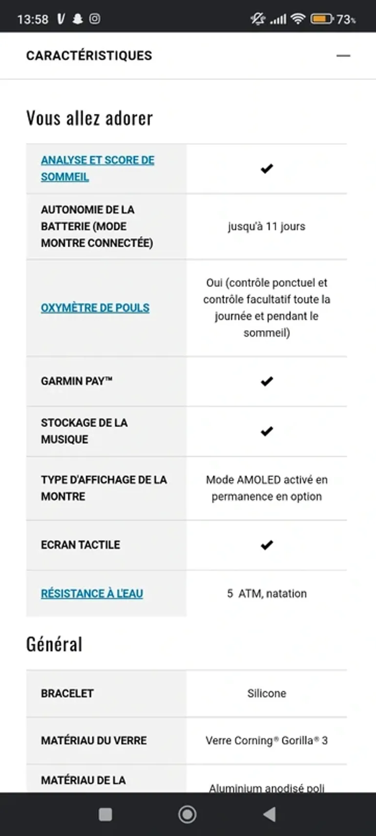 Garmin Venu 2S bike d'occasion — image 4 sur 15