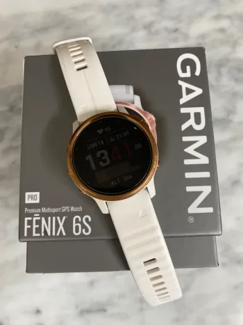 Used Garmin Fenix 6s pro bike