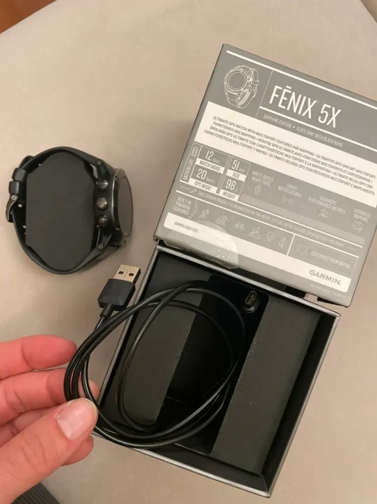 Used Garmin Fenix 5X bike — image 4 of 9