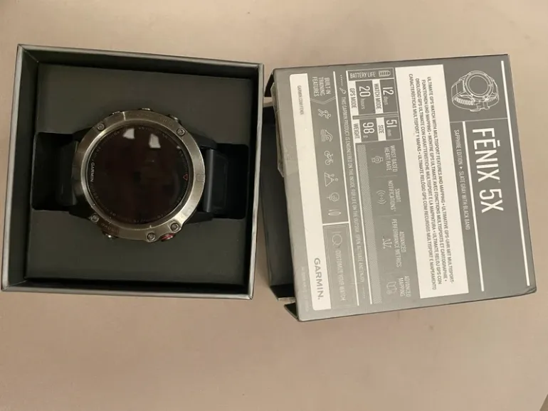 Used Garmin Fenix 5X bike — image 3 of 9